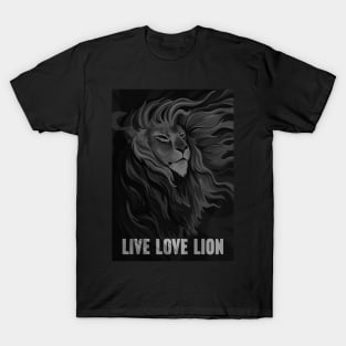 Live Love Lion T-Shirt